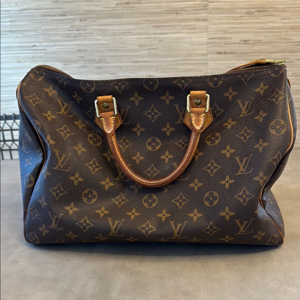 Louis Vuitton Brown Monogram Handbag